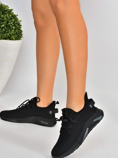 Poltopánky Fox Shoes čierna
