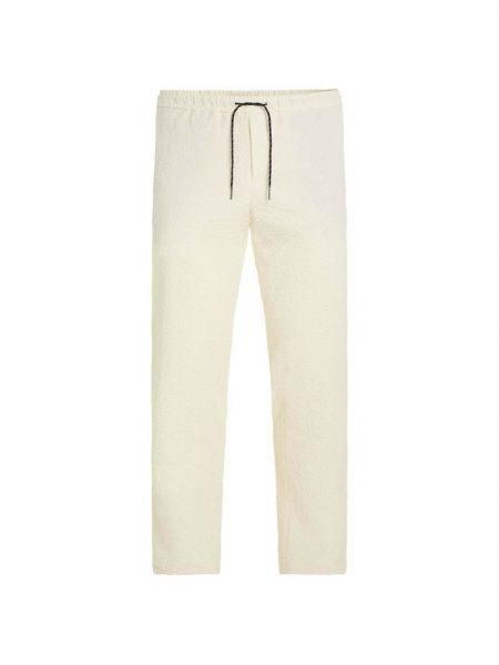 Spodnie klasyczne Tommy Hilfiger białe