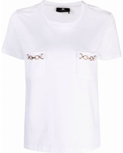 Camiseta Elisabetta Franchi blanco