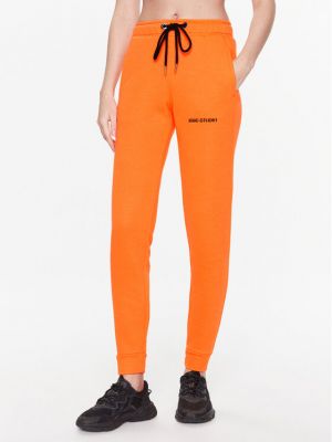 Pantalon de joggings large Mmc Studio orange