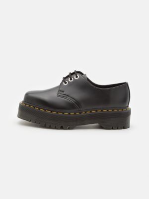 Кроссовки на шнуровке Dr Martens черные