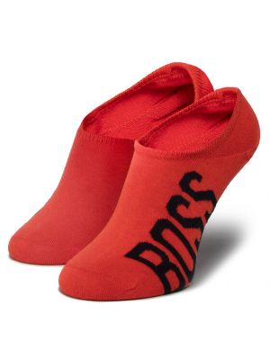 Ponožky s nízkym strihom Boss červená