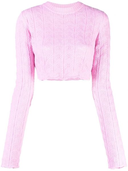 Sweter Sportmax różowy