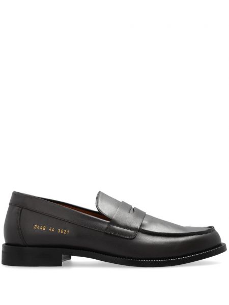 Læder loafers med rund tå Common Projects brun