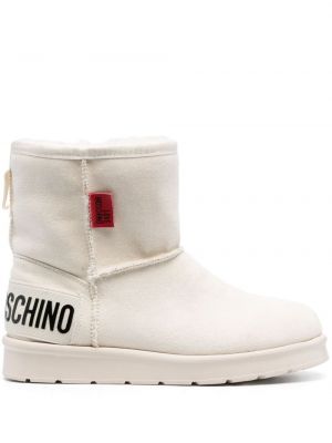 Обувки до глезена Love Moschino бяло
