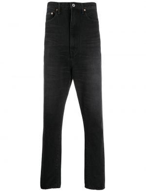 Pantalones chinos de cintura alta Doublet negro