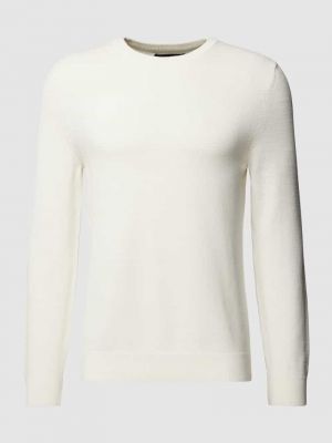 Dzianinowy sweter Marc O'polo biały