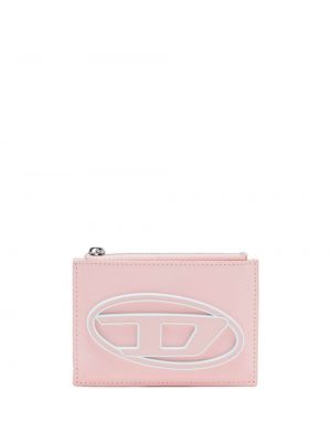 Usnjena denarnica Diesel roza