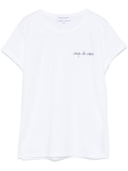 T-shirt Maison Labiche hvid