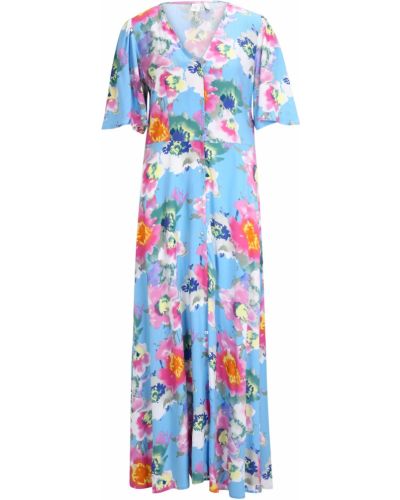 Y.A.S Tall Košeľové šaty 'SUMMA'  svetlomodrá / zmiešané farby