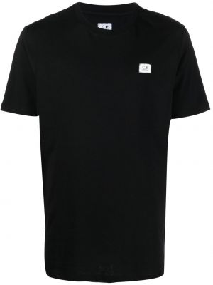 T-shirt bawełniana C.p. Company, сzarny