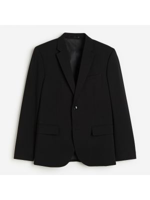 Пиджак скинни H&m черный