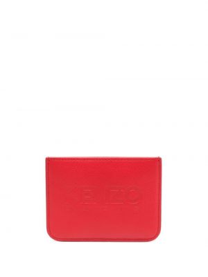 Kožená peňaženka Kenzo červená