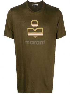 Тениска с принт Marant
