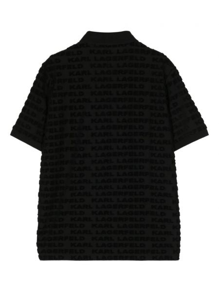 Polo krekls Karl Lagerfeld melns