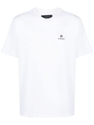T-shirt con stampa Amiri bianco