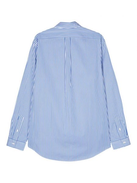 Medvilninė lininė siuvinėta marškiniai Polo Ralph Lauren