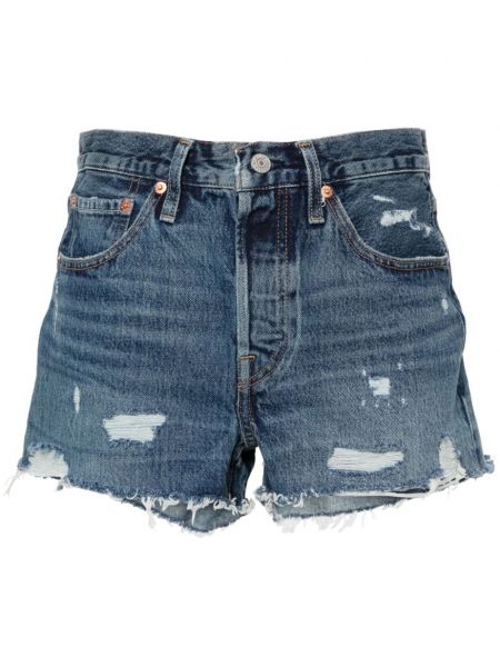 Distressed jeans shorts Levi's® blau