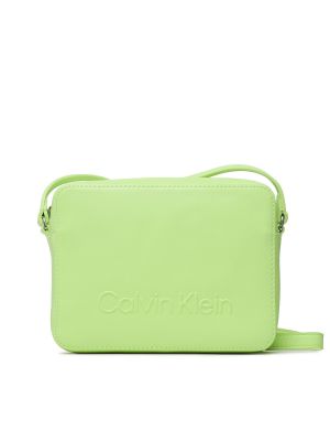 Crossbody kabelka Calvin Klein zelená