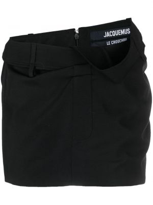 Φούστα mini Jacquemus μαύρο