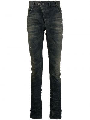 Jeans skinny slim Boris Bidjan Saberi bleu