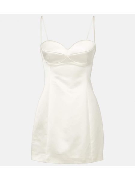 Pamučna midi haljina Magda Butrym bijela