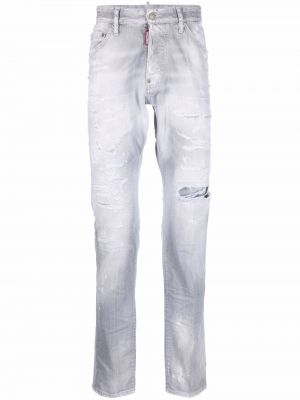 Jeans med normal passform Dsquared2 grå