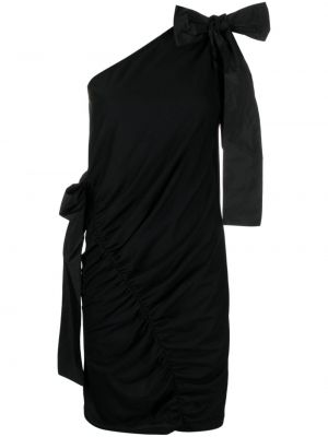 Kleid mit schleife Msgm schwarz