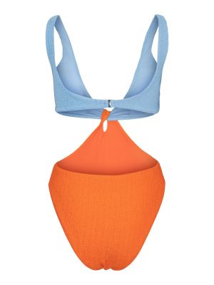 Jednodijelni kupaći kostim Vero Moda narančasta