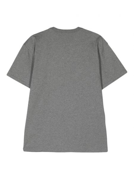 Medvilninis marškinėliai Carhartt Wip pilka