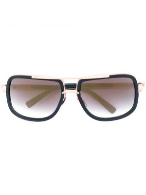 Oversize saulesbrilles Dita Eyewear melns