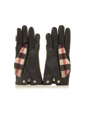 Rękawiczki Burberry beżowe