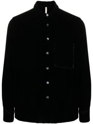 Marškiniai velvetinė Sunflower juoda