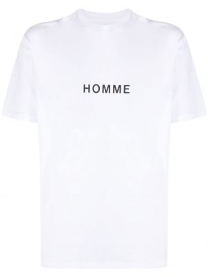 Bavlnené tričko Comme Des Garçons Homme biela