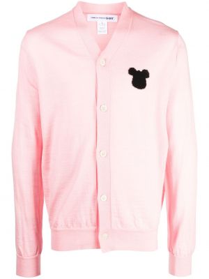 Pullover mit stickerei Comme Des Garçons Shirt pink