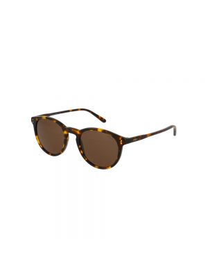 Brązowe okulary przeciwsłoneczne Polo Ralph Lauren