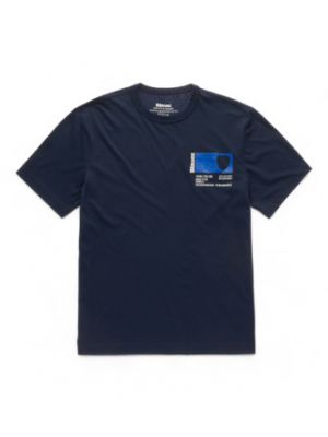 T-shirt en coton Blauer bleu
