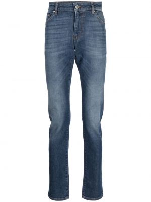 Slim fit skinny fit-jeans Pt Torino blå