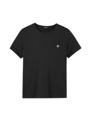 Koszulka z krótkim rękawem z okrągłym dekoltem klasyczna Jott czarna