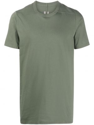 T-shirt en coton Rick Owens vert