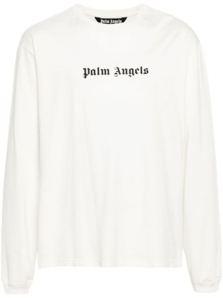 Памучна тениска с принт Palm Angels