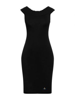 Mini-abito di cotone Vivienne Westwood nero