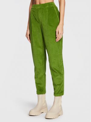 Chino hlače bootcut United Colors Of Benetton zelena