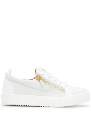 Sneakers med dragkedja Giuseppe Zanotti vit