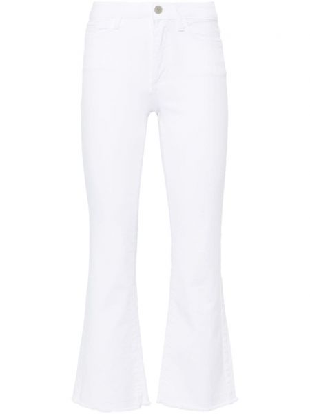 Strečové džínsy Merci biela
