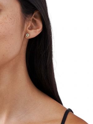 Aranyozott fülbevaló Michael Kors ezüstszínű