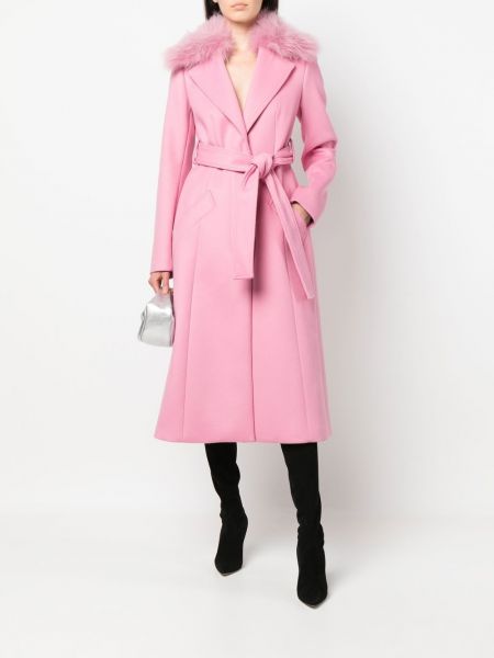 Kabát Blumarine růžový