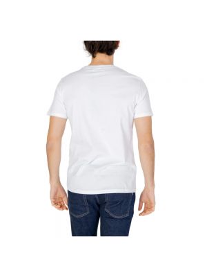 Camiseta de algodón Antony Morato blanco
