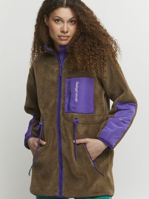 Зимнее пальто The Jogg Concept коричневое