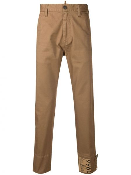 Pantalones chinos Dsquared2 marrón